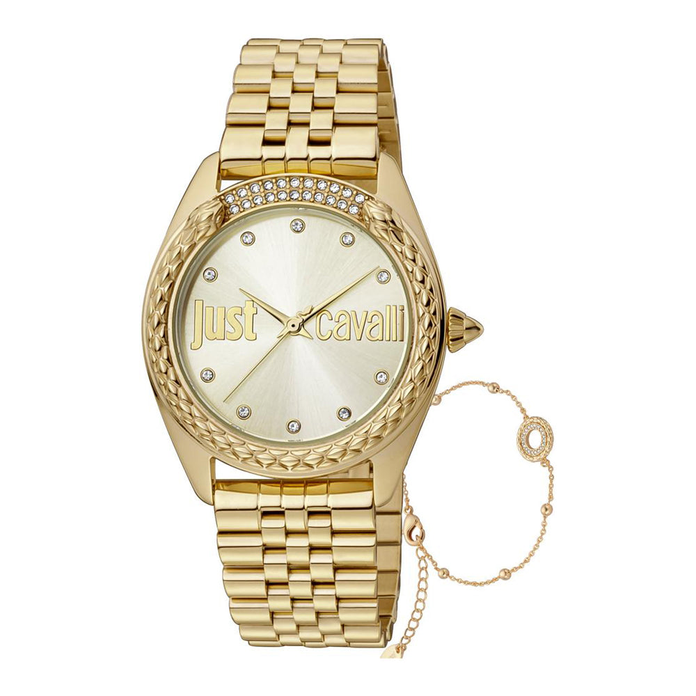 Just Cavalli Set Emozioni JC1L195M0065 Damenuhr Just Cavalli Set Emozioni JC1L195M0065 Damenuhr